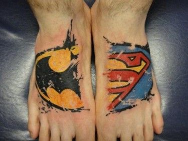 Superman Tattoos 213