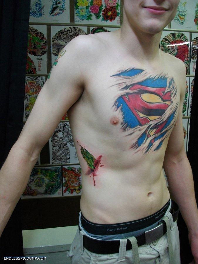 Superman Tattoos 59