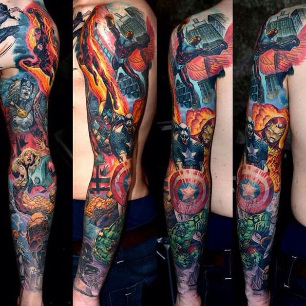 Superman Tattoos 64