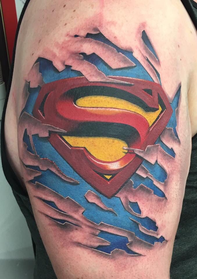 Superman Tattoos 65
