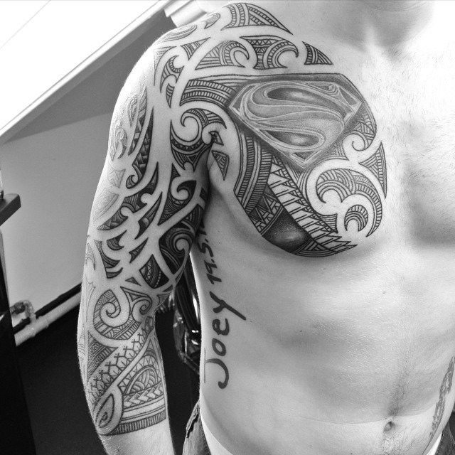 Superman Tattoos 72