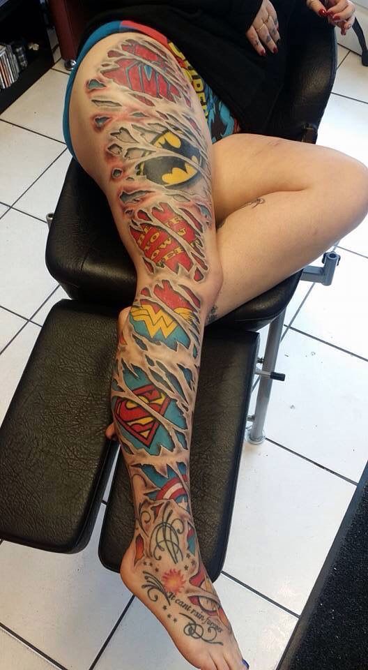Superman Tattoos 80