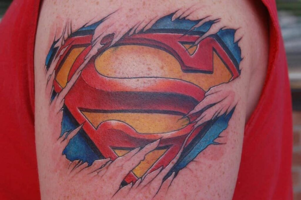 Superman Tattoos 93