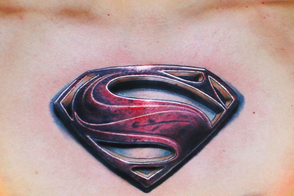 Superman Tattoos 96