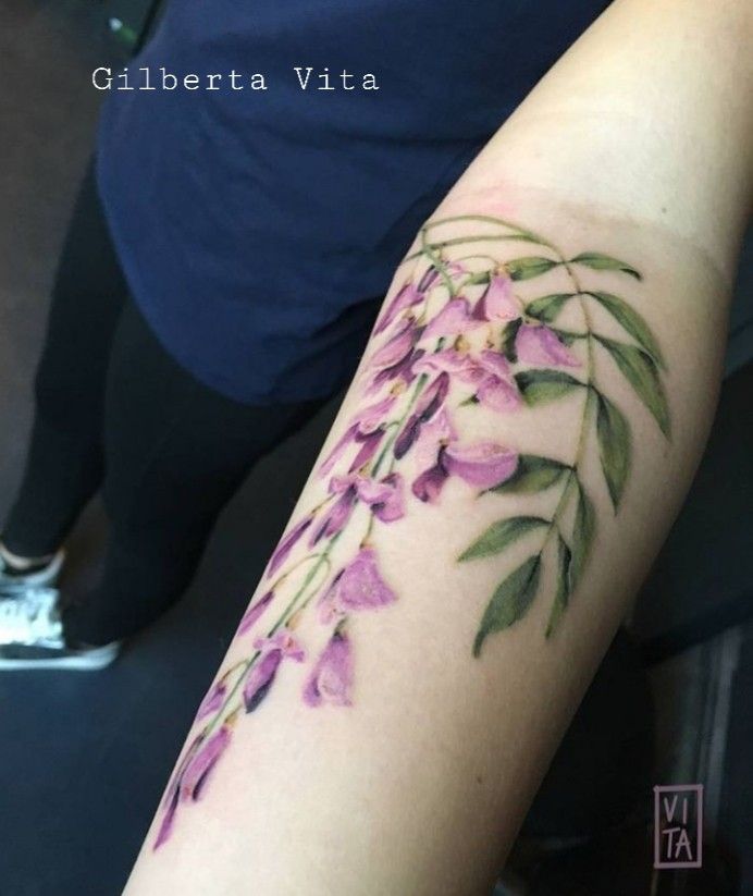 Wisteria Tattoos 123