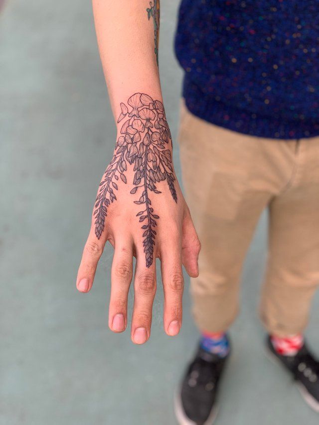 Wisteria Tattoos 133