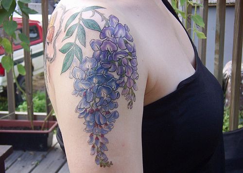Wisteria Tattoos 167