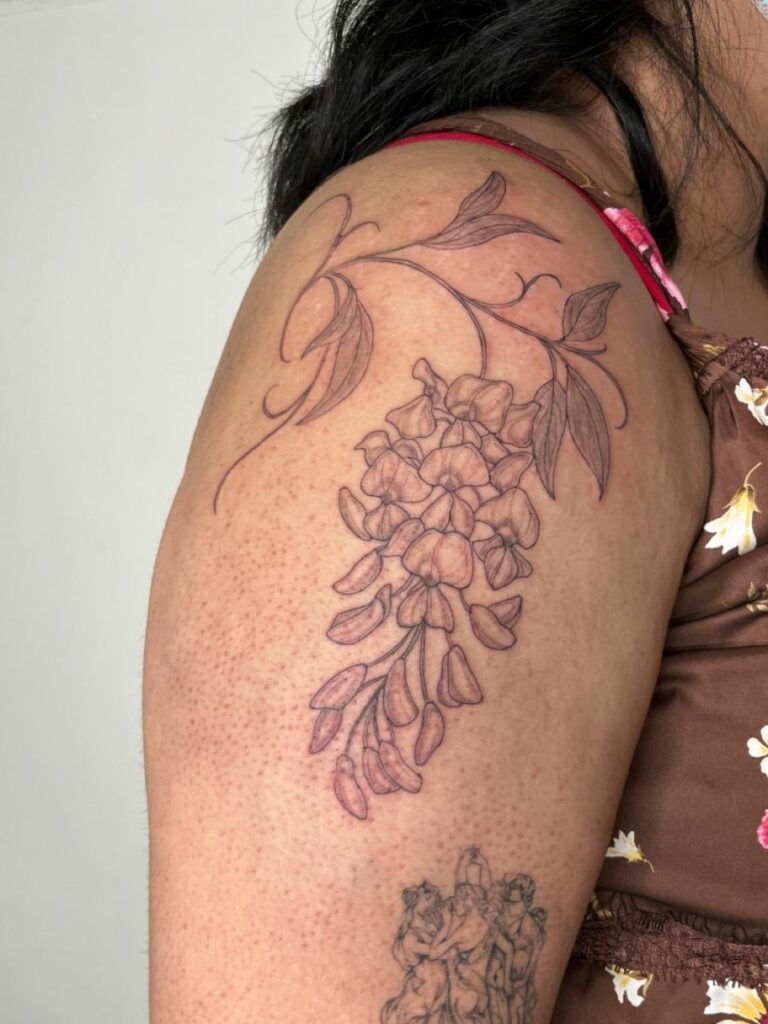 Wisteria Tattoos 55