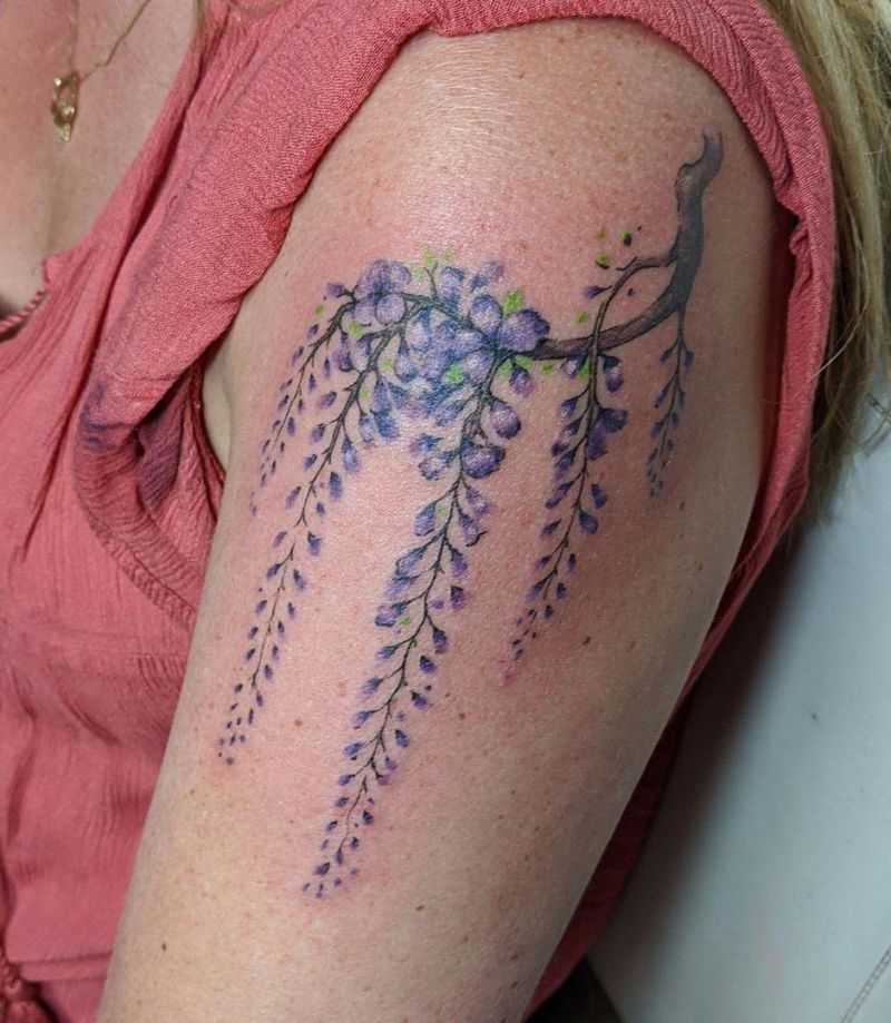 Wisteria Tattoos 59