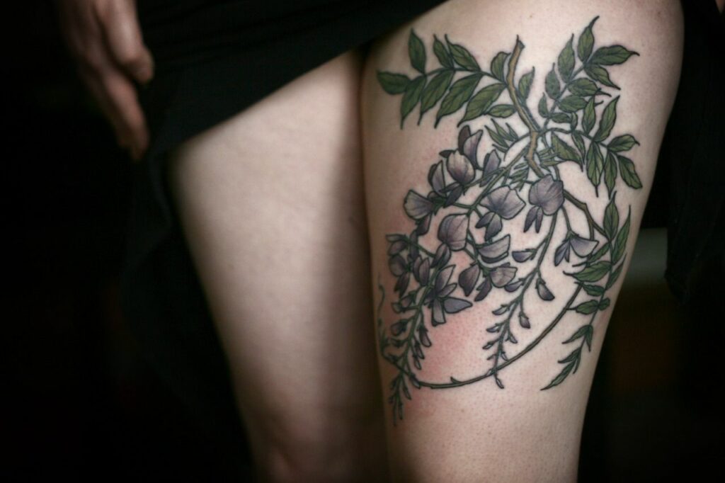 Wisteria Tattoos 82