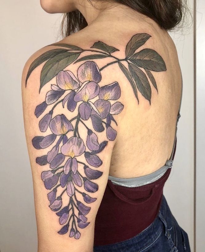Wisteria Tattoos 88