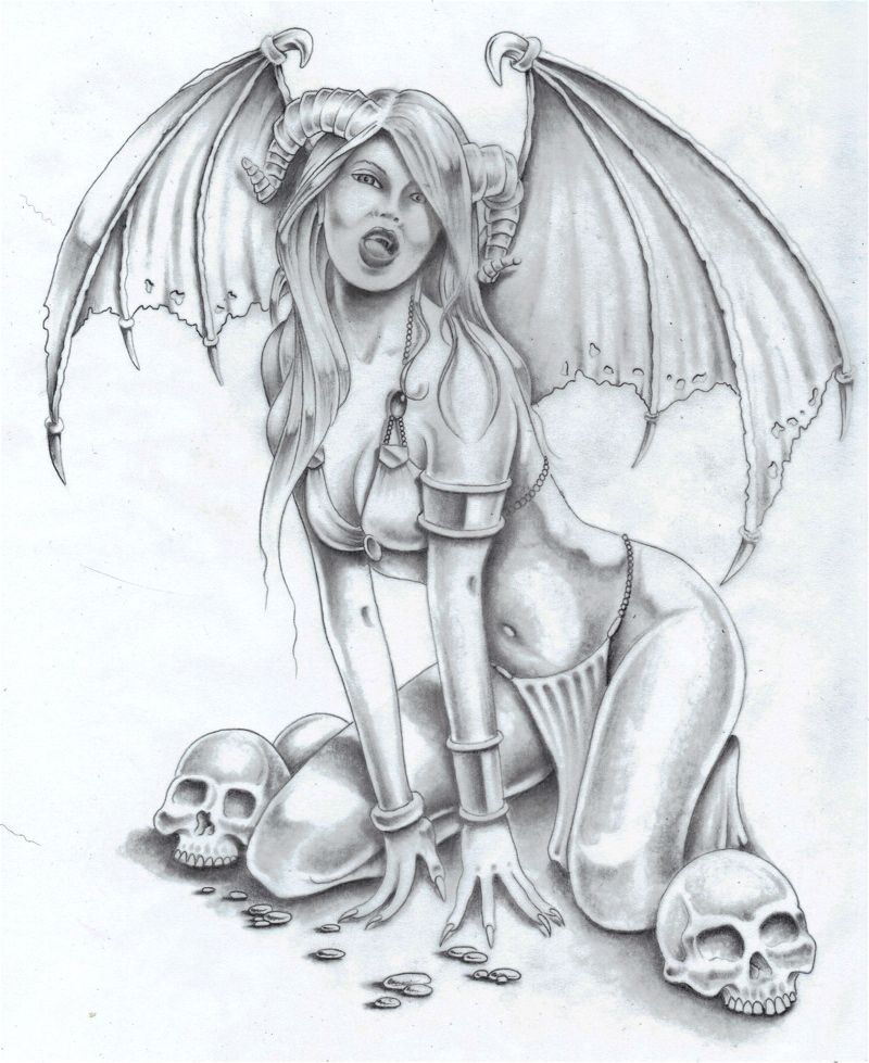 Succubus Tattoo 4