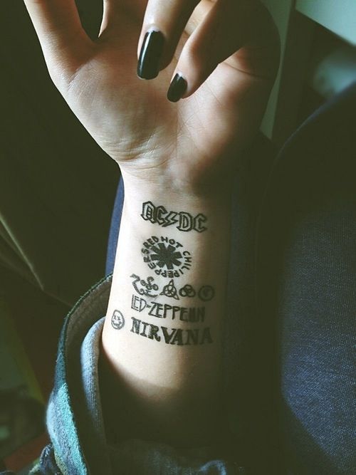 Rock Band Tattoos 191