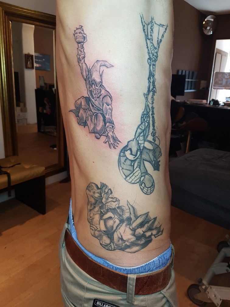 Spider Man Tattoos 102