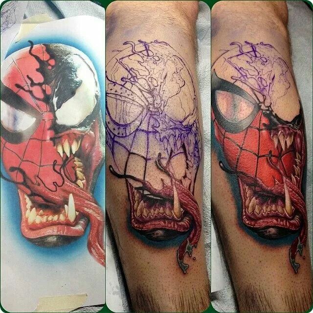 Spider Man Tattoos 108