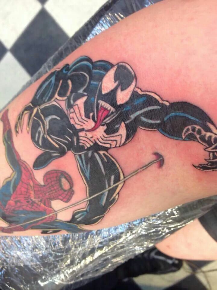 Spider Man Tattoos 129