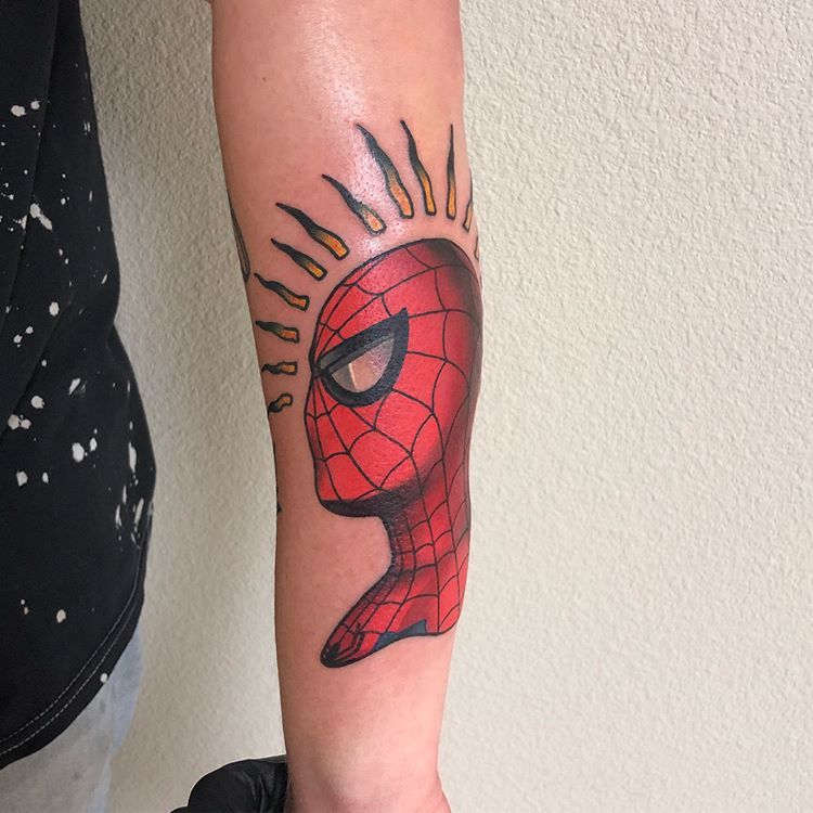 Spider Man Tattoos 136