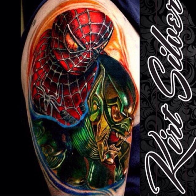Spider Man Tattoos 145