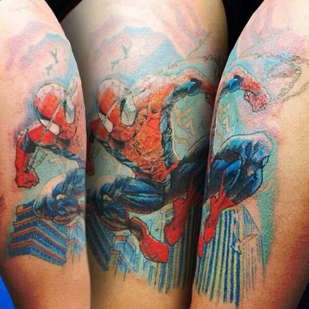 Spider Man Tattoos 169
