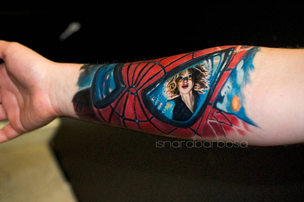 Spider Man Tattoos 177