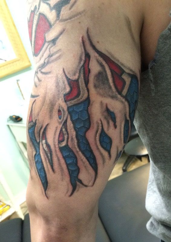 Spider Man Tattoos 178