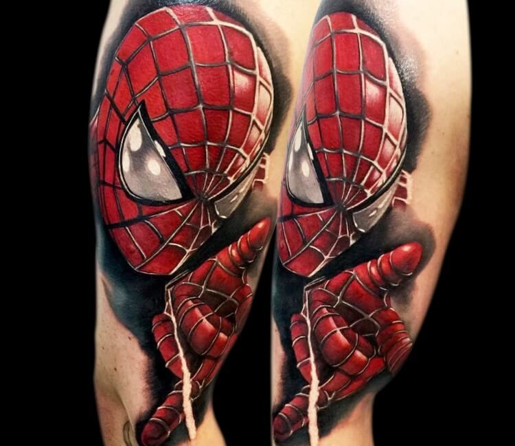 Spider Man Tattoos 179