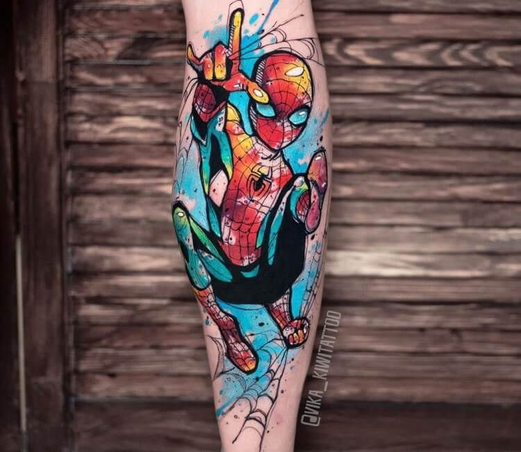 Spider Man Tattoos 187