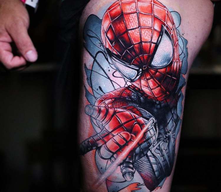 Spider Man Tattoos 195