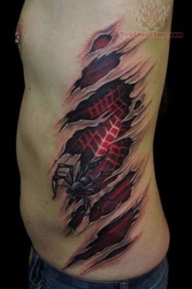 Spider Man Tattoos 203
