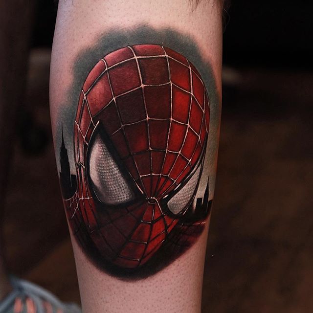 Spider Man Tattoos 221