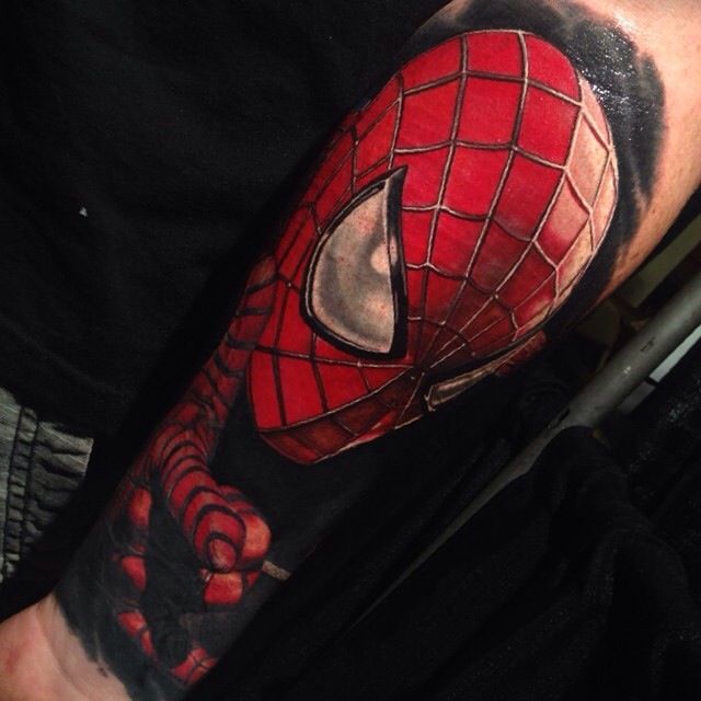 Spider Man Tattoos 223