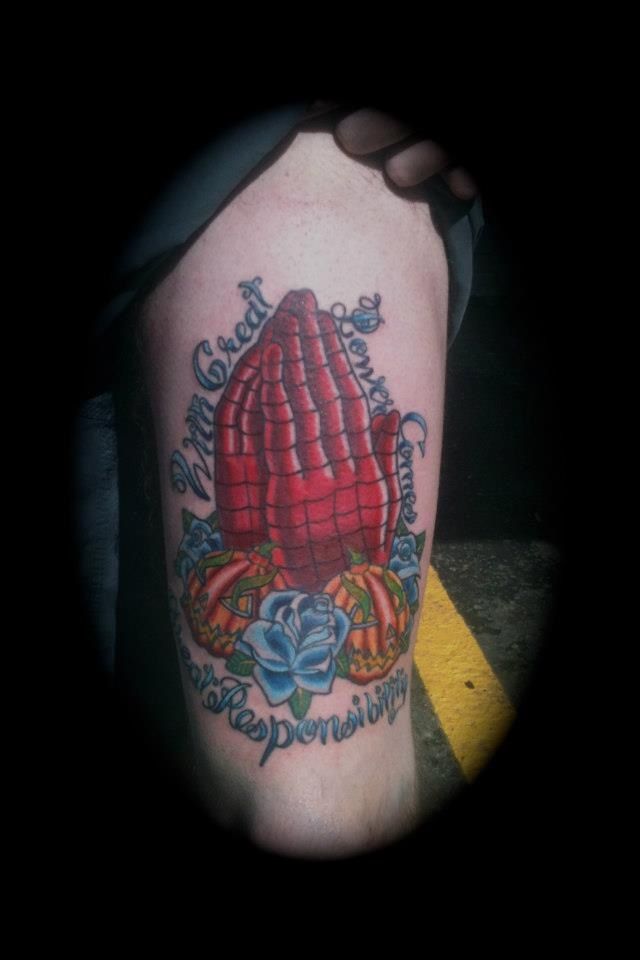 Spider Man Tattoos 232