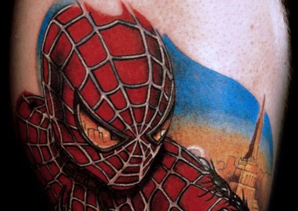Spider Man Tattoos 234