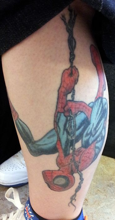 Spider Man Tattoos 239