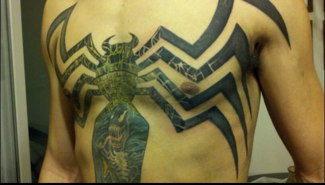 Spider Man Tattoos 254