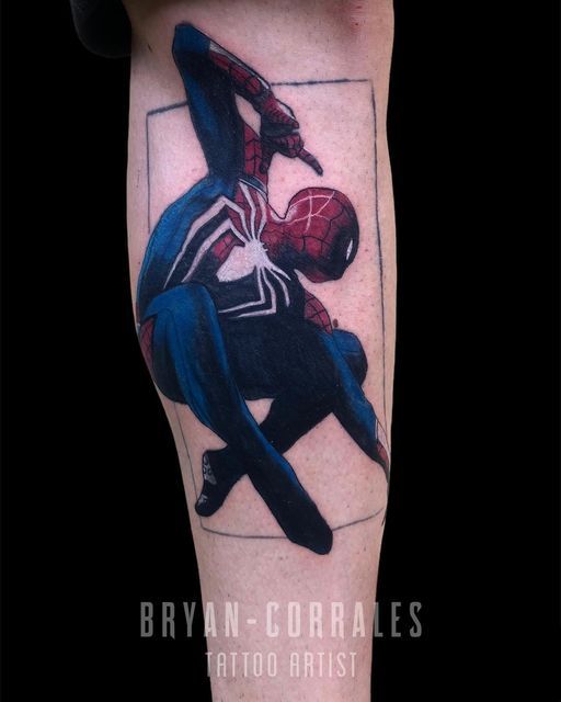 Spider Man Tattoos 259