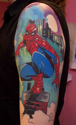Spider Man Tattoos 268