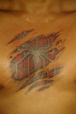 Spider Man Tattoos 271