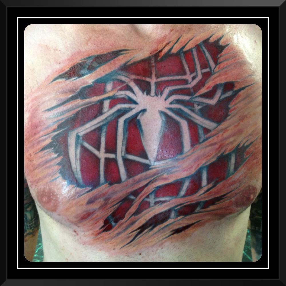 Spider Man Tattoos 87