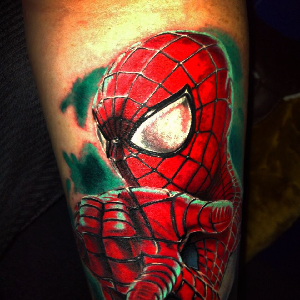 Spider Man Tattoos 94