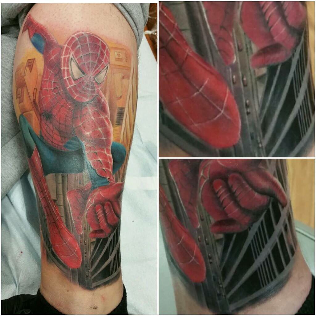 Spider Man Tattoos 97