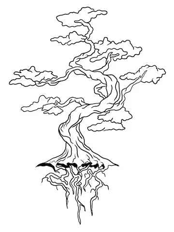 200-beautiful-bonsai-tree-tattoos-2024-tattoosboygirl