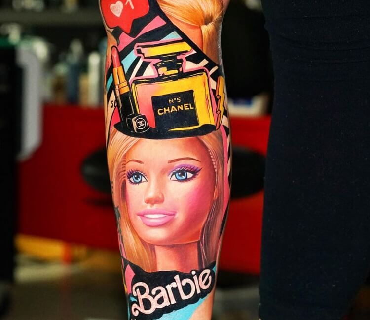 Barbie Tattoo 108