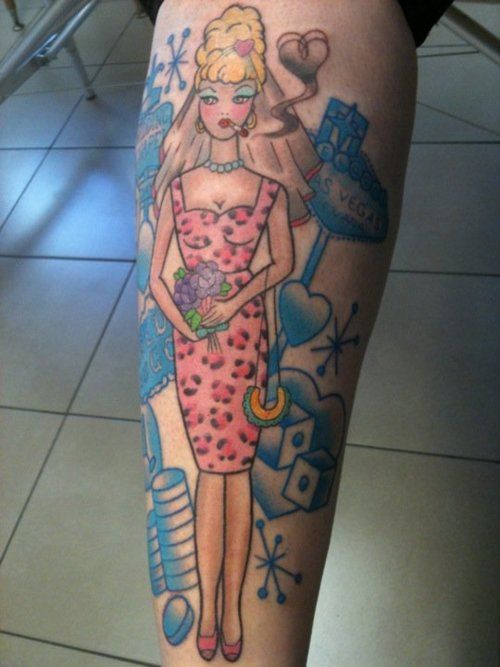 Barbie Tattoo 125