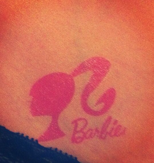 Barbie Tattoo 127