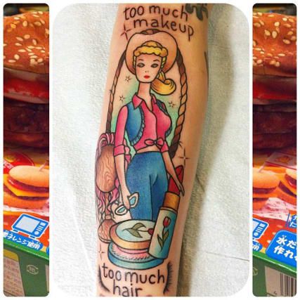 Barbie Tattoo 137