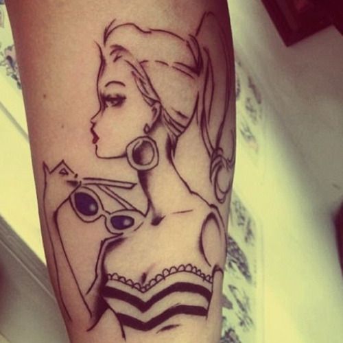 Barbie Tattoo 158