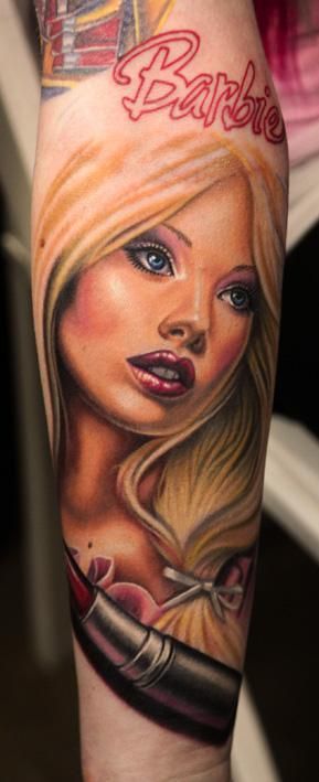 Barbie Tattoo 168