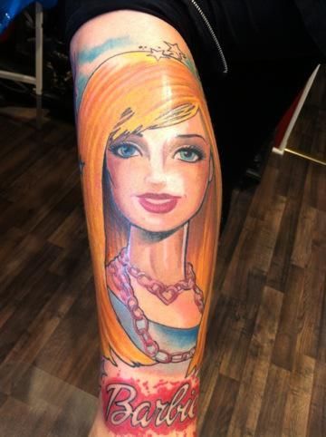 Barbie Tattoo 175