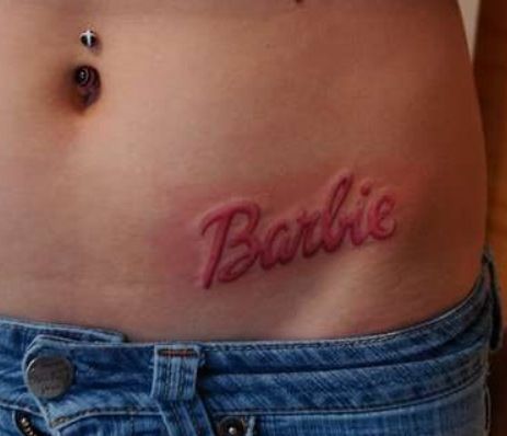 Barbie Tattoo 192